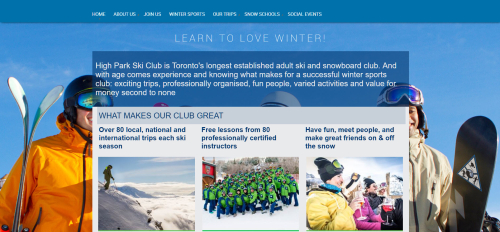 High Park Ski Club logo