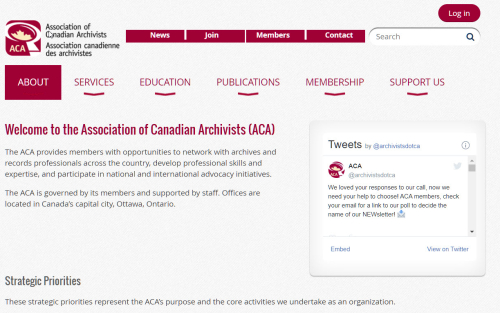 Association of Canadian Archivists 